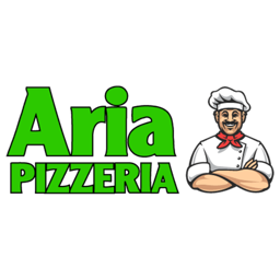 Aria Pizzeria logo.
